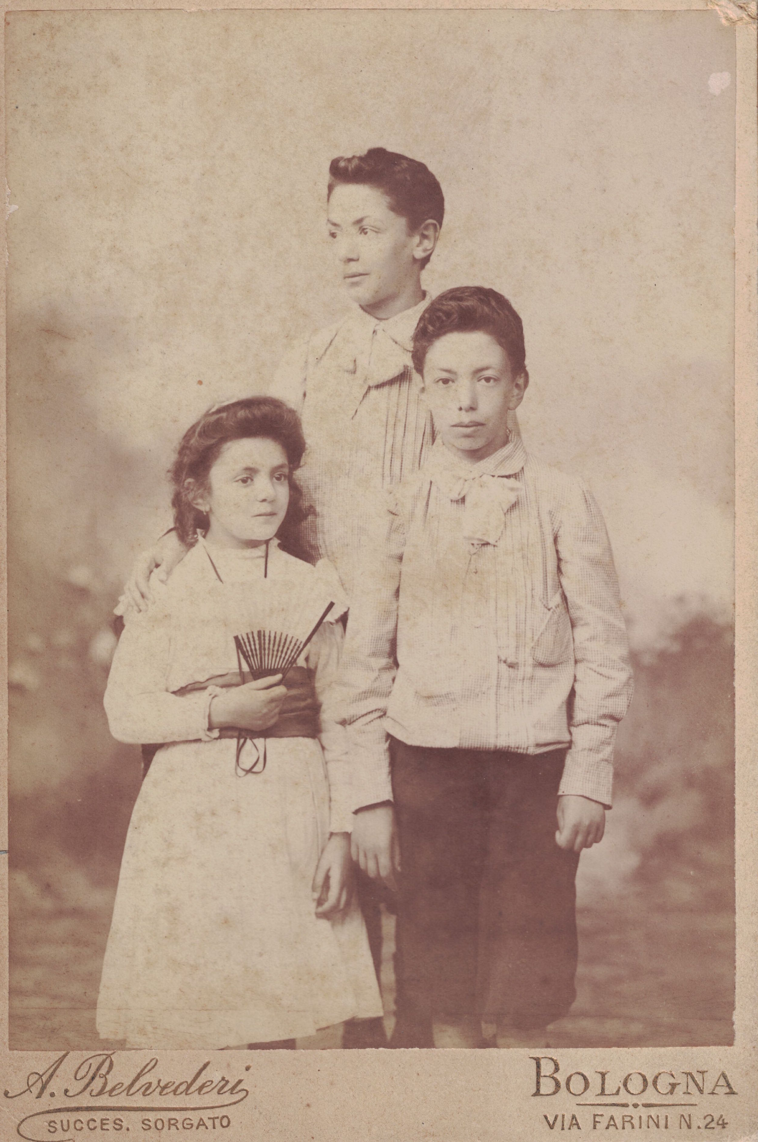 Giuseppe Bassani, Pia Bassani, Carlo Bassani