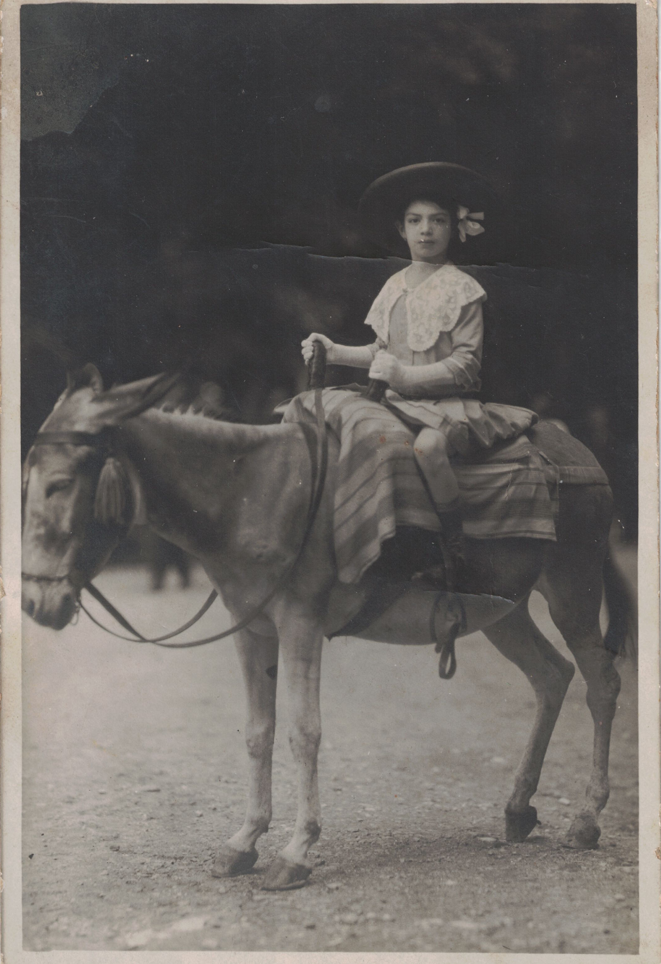 Laura Bassani bambina